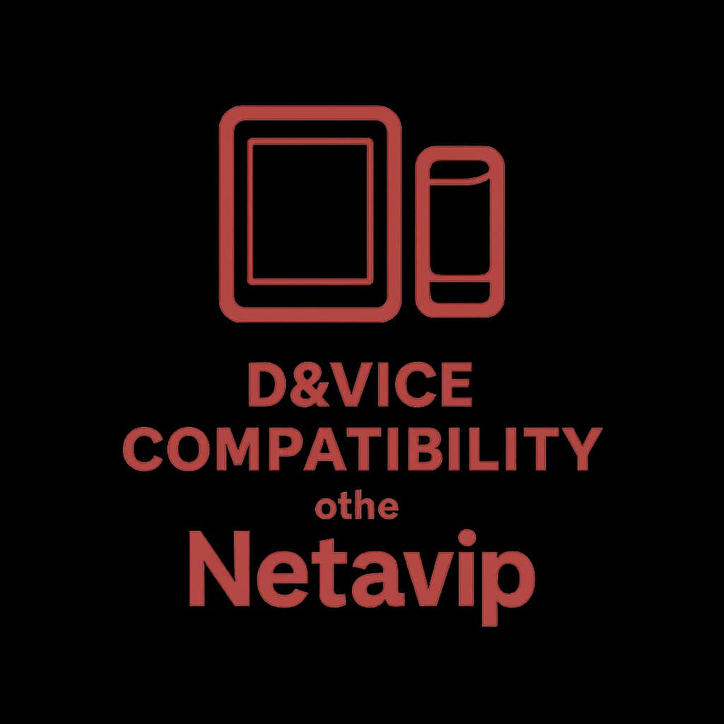 Icon representing device compatibility for Netavip.