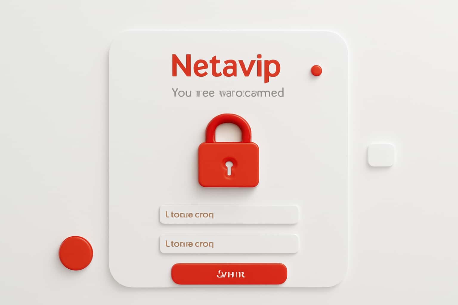 Netavip Sign In & Dashboard Interface