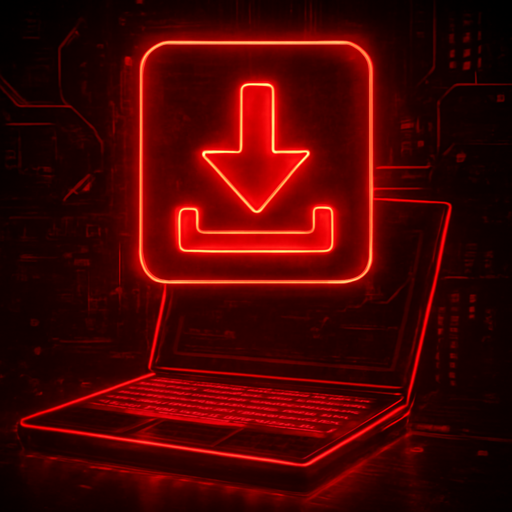 Illustration showing installation steps for the Netavip app.