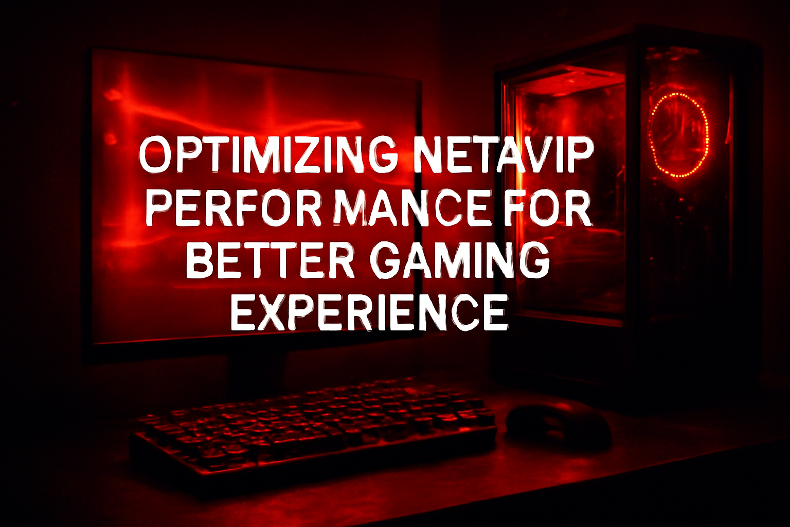 Informational scene illustrating the Netavip System Requirements Check.