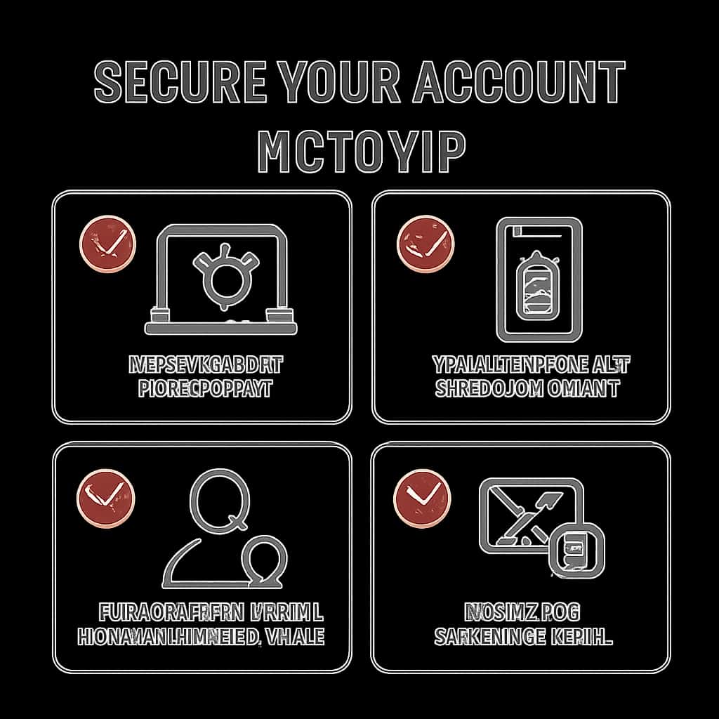 Illustration of the Netavip account security process.