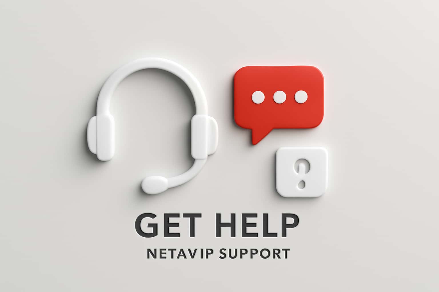 Get Help - Netavip Support Interface